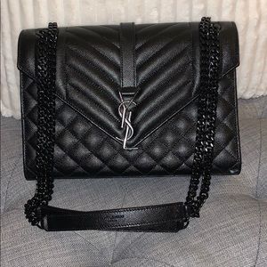 YSL medium envelope monogram